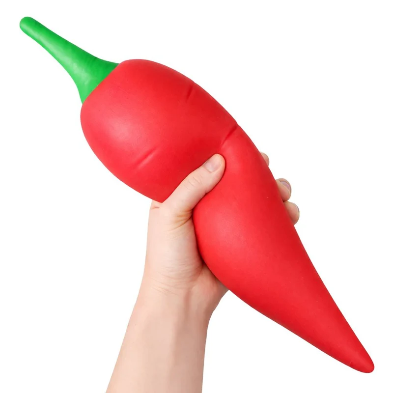 The Big Squij Chili Slow-Rise Sensory Squishy Toy