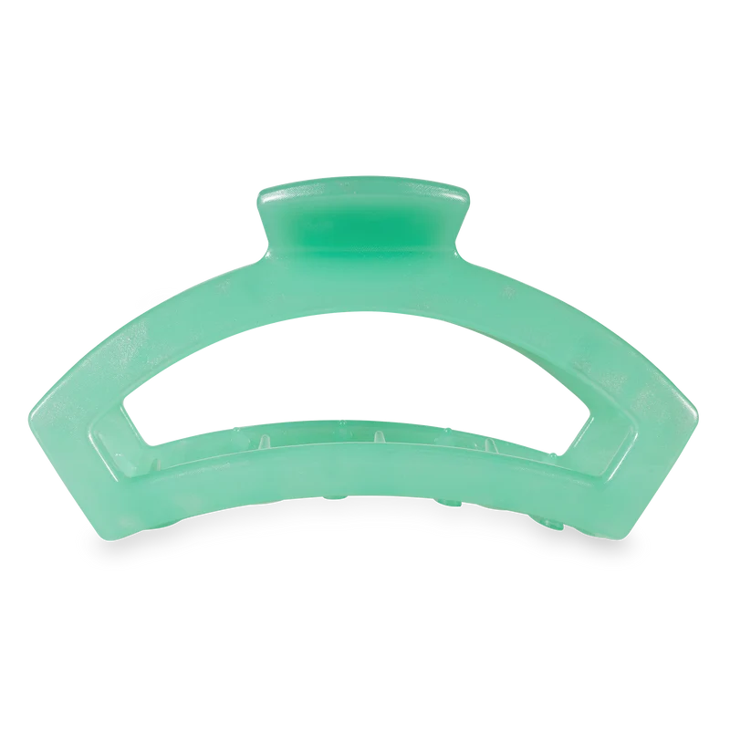 Teleties Large Open Claw Hair Clip Spring Splash