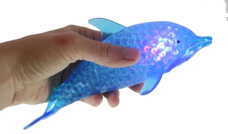 Dolphin Water Bead Filled Squeeze Stress Ball