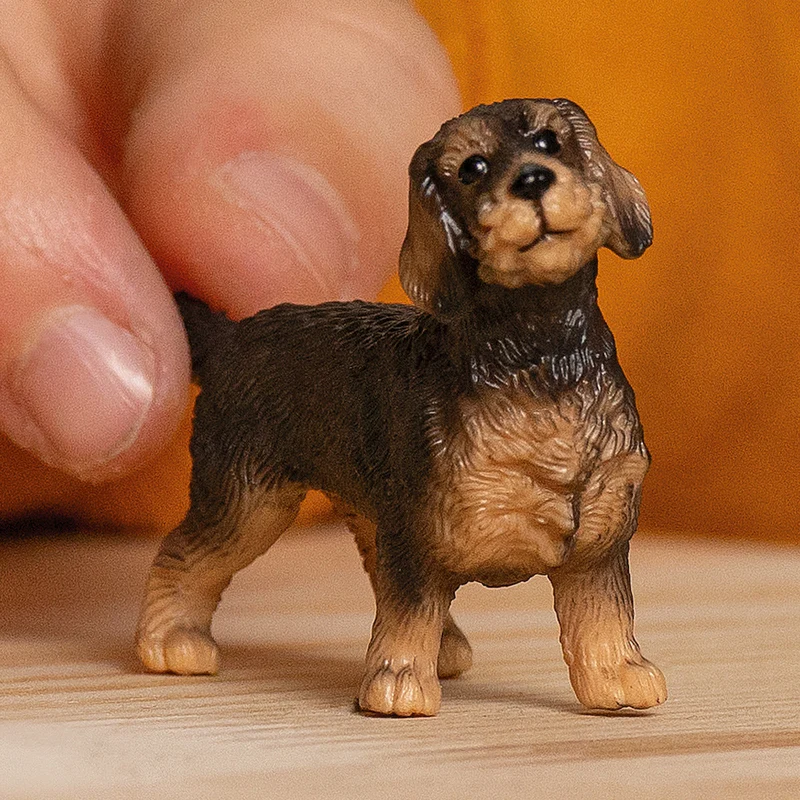 Schleich Wire-Haired Dachshund Animal Figurine