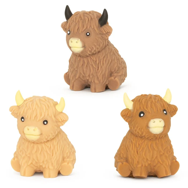 Keycraft Squishy Highland Cow Soft Sensory Toy