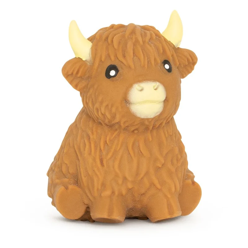 Keycraft Squishy Highland Cow Soft Sensory Toy
