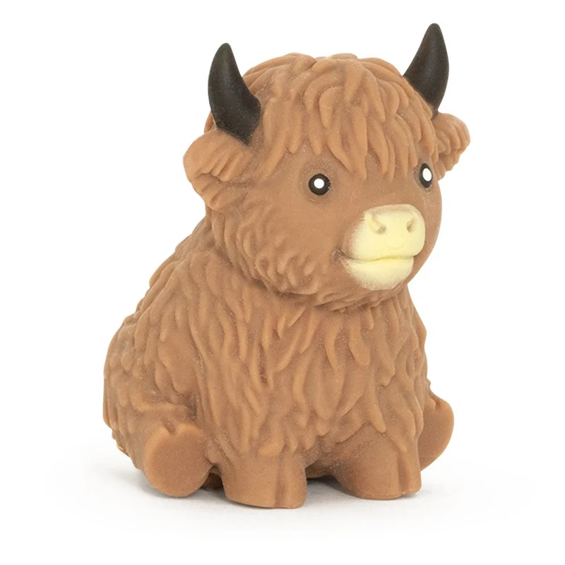 Keycraft Squishy Highland Cow Soft Sensory Toy