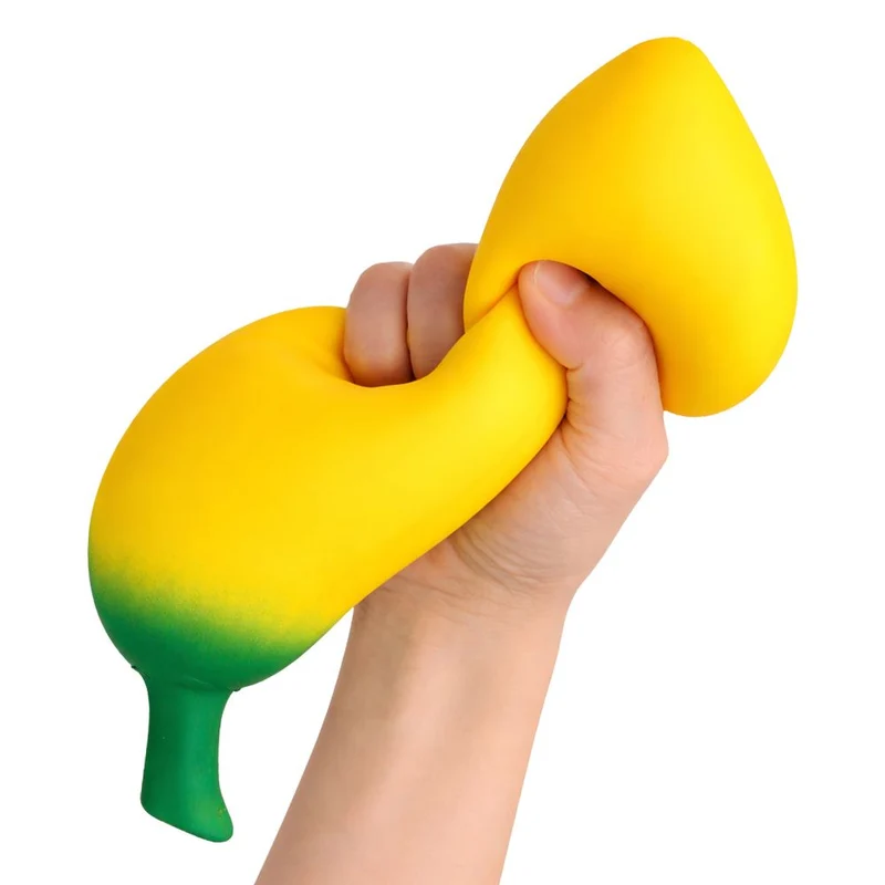 Keycraft The Big Squij Banana Slow-Rise Squishy Toy Jumbo