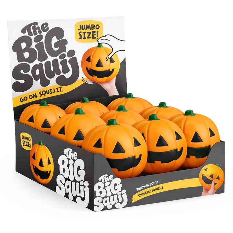 Keycraft The Big Squij Pumpkin Slow-Rise Squishy Toy