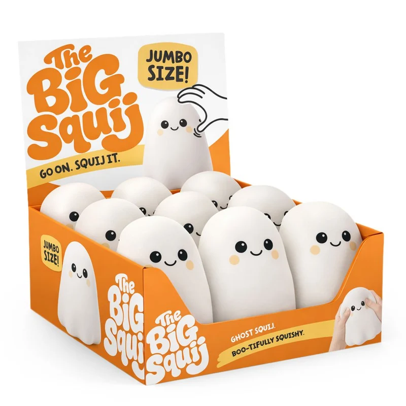 Keycraft The Big Squij Ghost Slow-Rise Squishy Toy