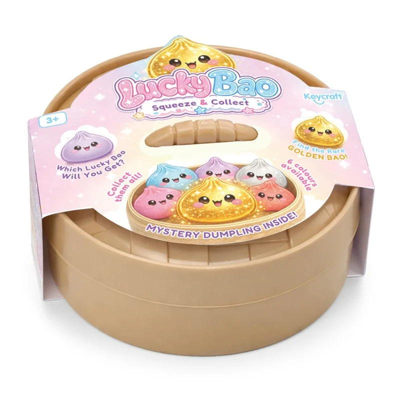 Keycraft Lucky Bao Mystery Squishy Dumpling Collectible Toy