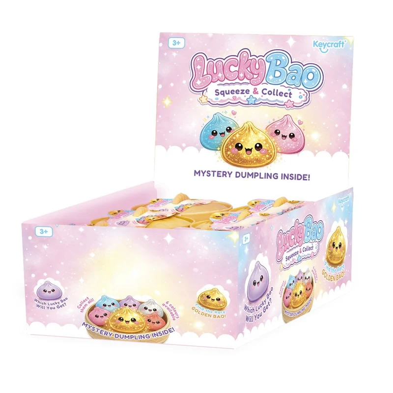 Keycraft Lucky Bao Mystery Squishy Dumpling Collectible Toy