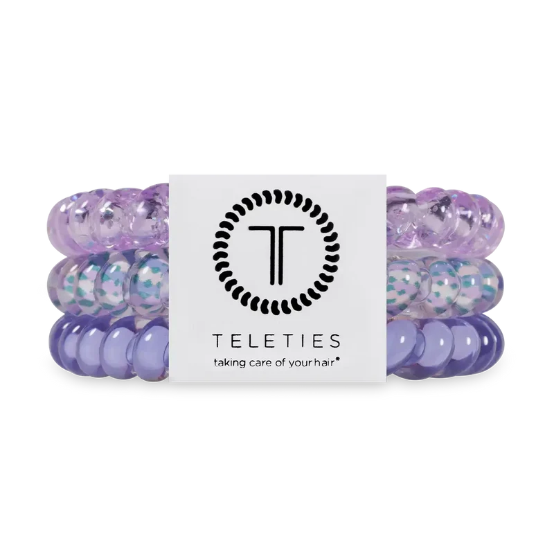 Teleties Hair Ties Small Lavender Mist 3 Pack