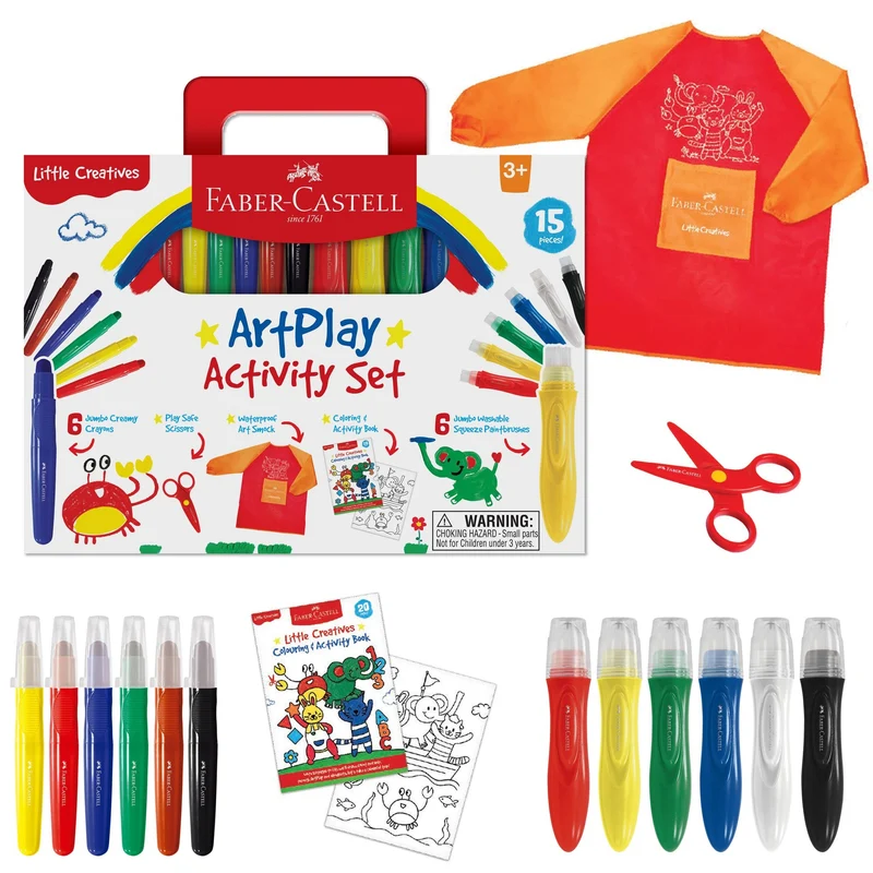 Faber-Castell Little Creatives ArtPlay Activity Set for Kids