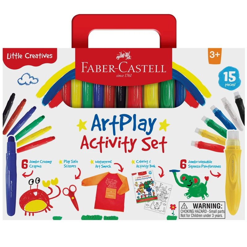 Faber-Castell Little Creatives ArtPlay Activity Set for Kids