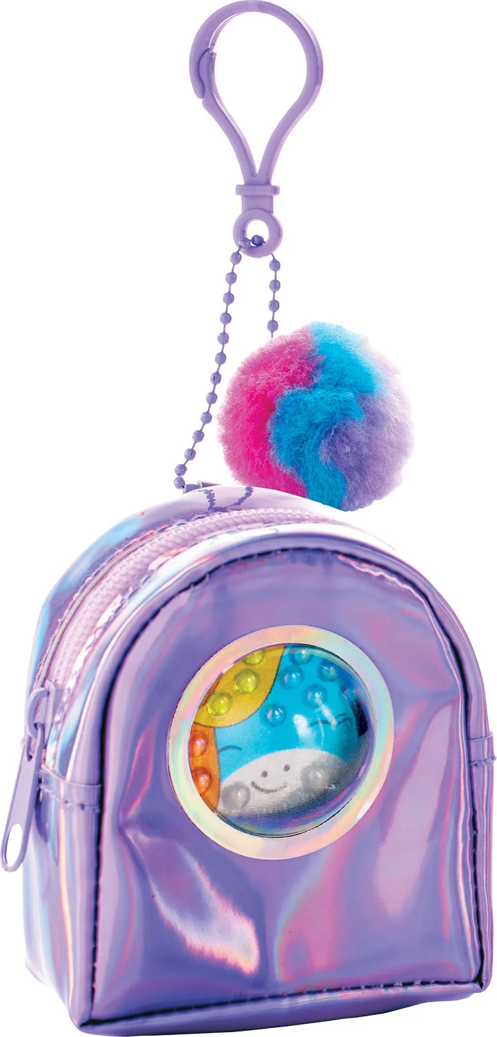 Creativity For Kids Bubble Gem Backpack Keychain Craft Kit