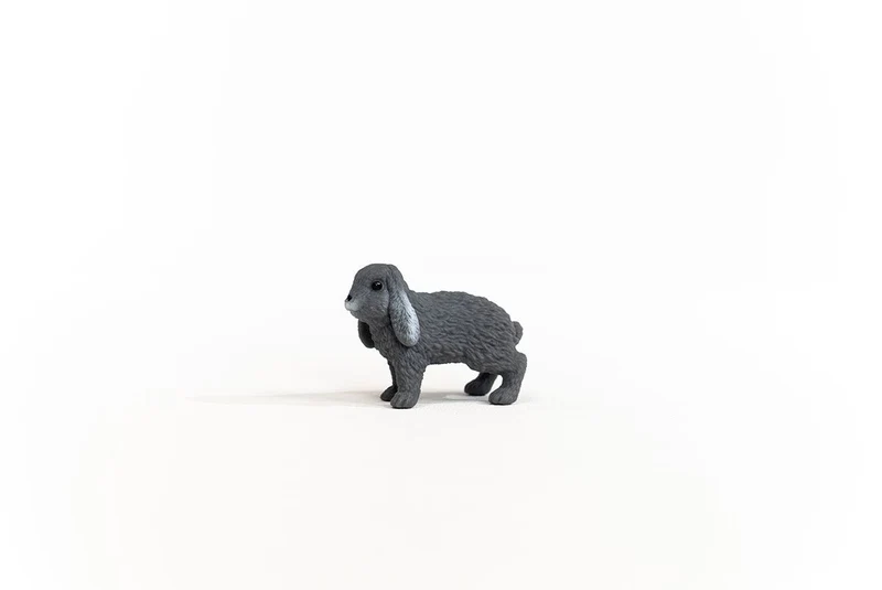 Schleich Farm World 13935 Lop-Eared Rabbit Figurine Hand-Painted