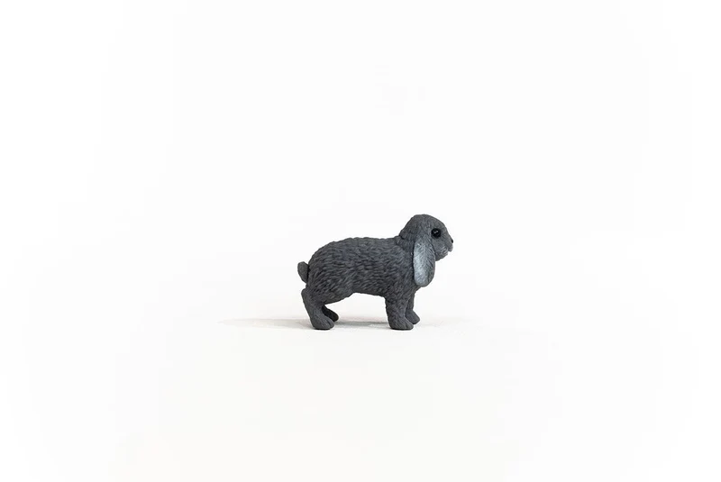 Schleich Farm World 13935 Lop-Eared Rabbit Figurine Hand-Painted