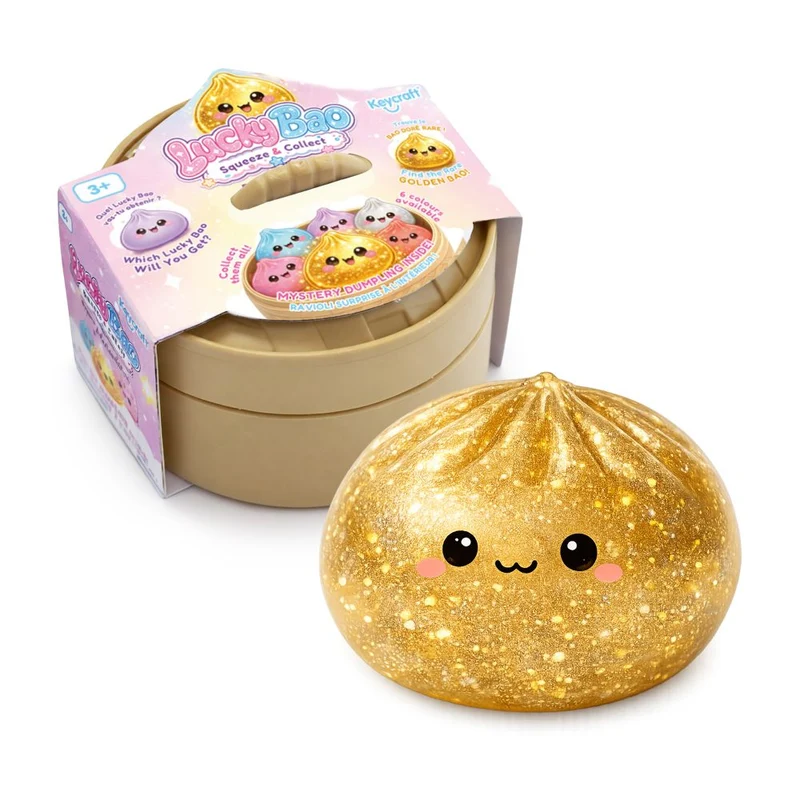 Keycraft Mini Lucky Bao Mystery Squishy Dumpling Collectible Toy