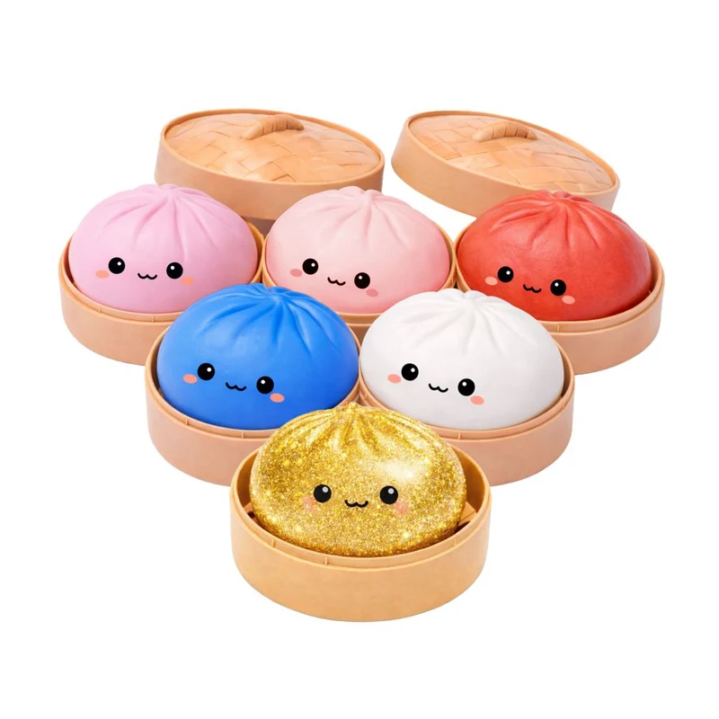 Keycraft Mini Lucky Bao Mystery Squishy Dumpling Collectible Toy