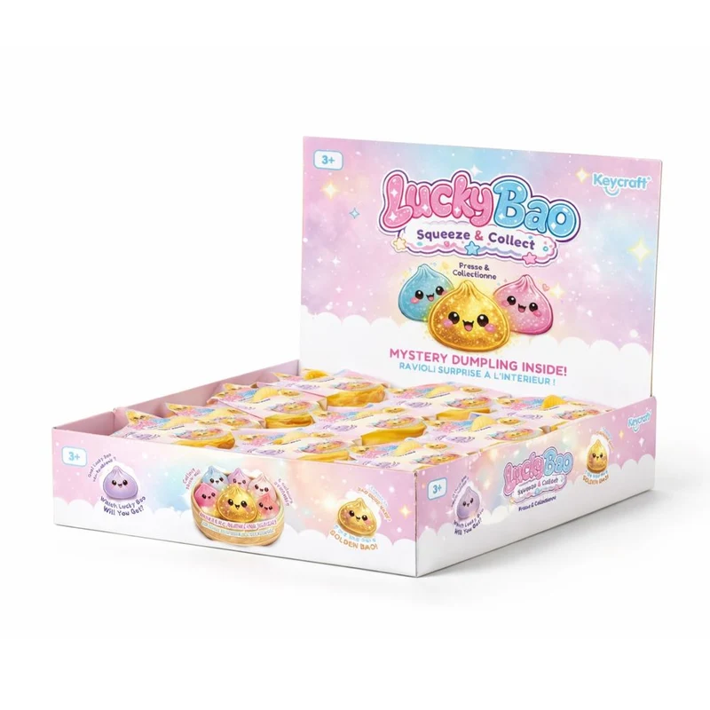 Keycraft Mini Lucky Bao Mystery Squishy Dumpling Collectible Toy