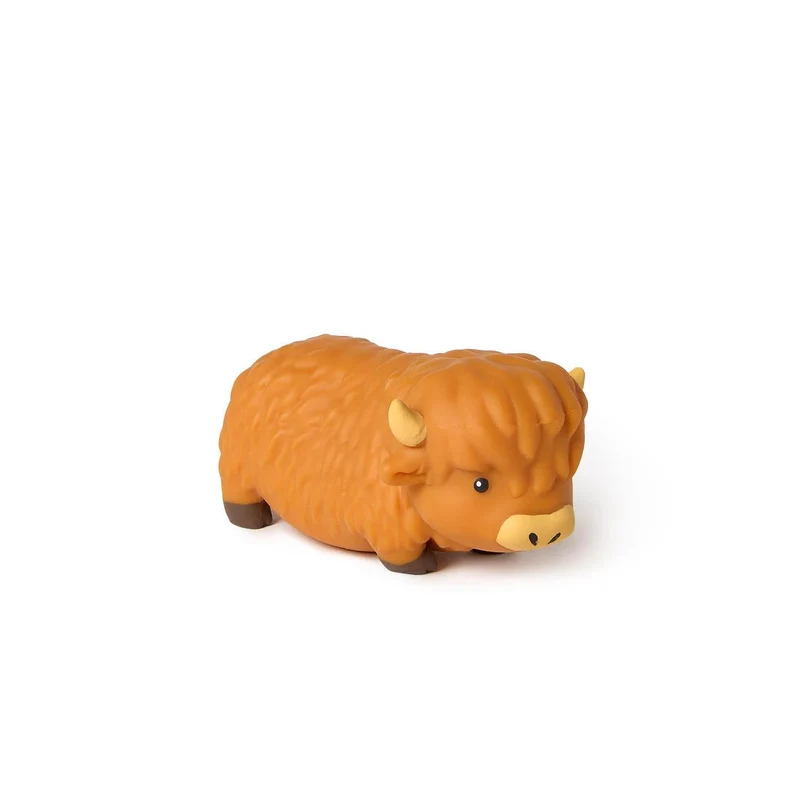 Two's Company Highland Cow Stretch & Mold Toy 24 Piece Set