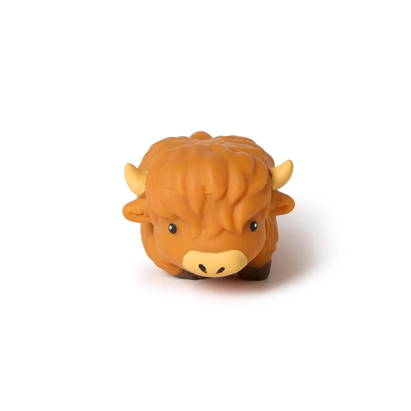 Two's Company Highland Cow Stretch & Mold Toy 24 Piece Set