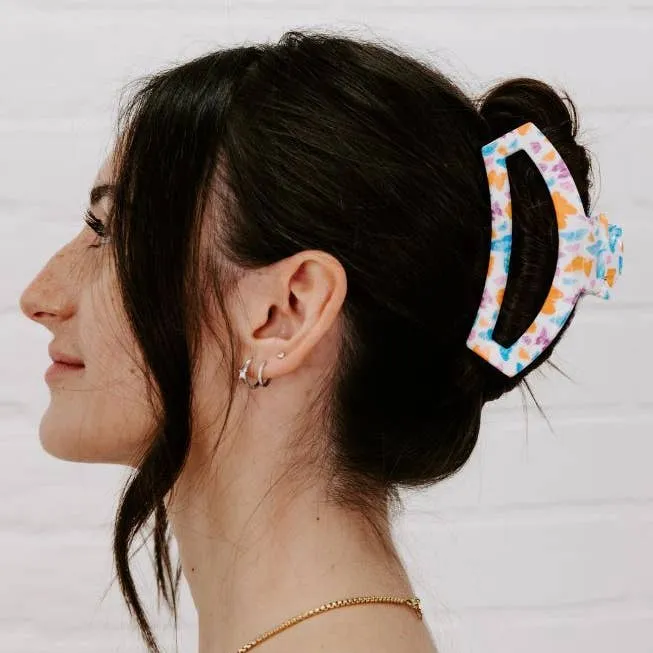 TELETIES Open Hair Clip Large Fluttering By Hair Accessory