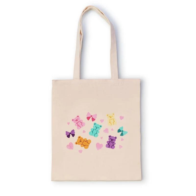 Crafty Nook Embroidery Tote Bag Kit with Hoop and Threads