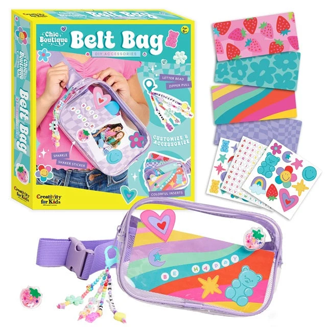 Creativity for Kids Chic Boutique DIY Belt Bag Accessories Kit