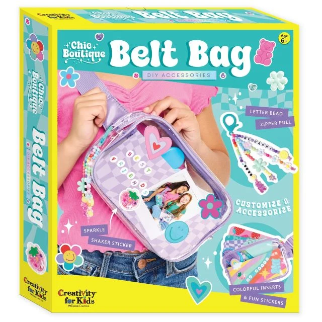 Creativity for Kids Chic Boutique DIY Belt Bag Accessories Kit