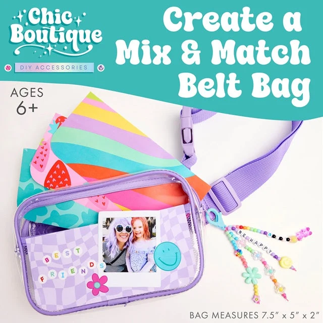 Creativity for Kids Chic Boutique DIY Belt Bag Accessories Kit