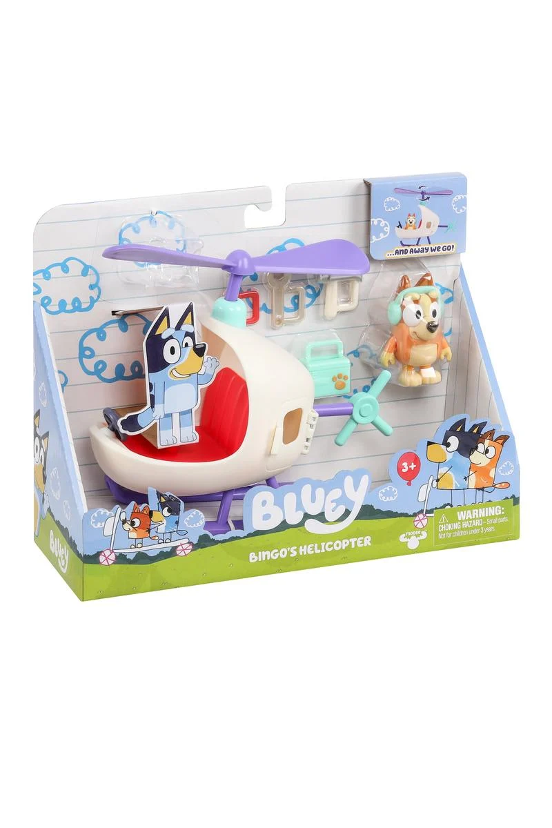 Bluey Series 9 Vehicles and Figures Assortment Play Set