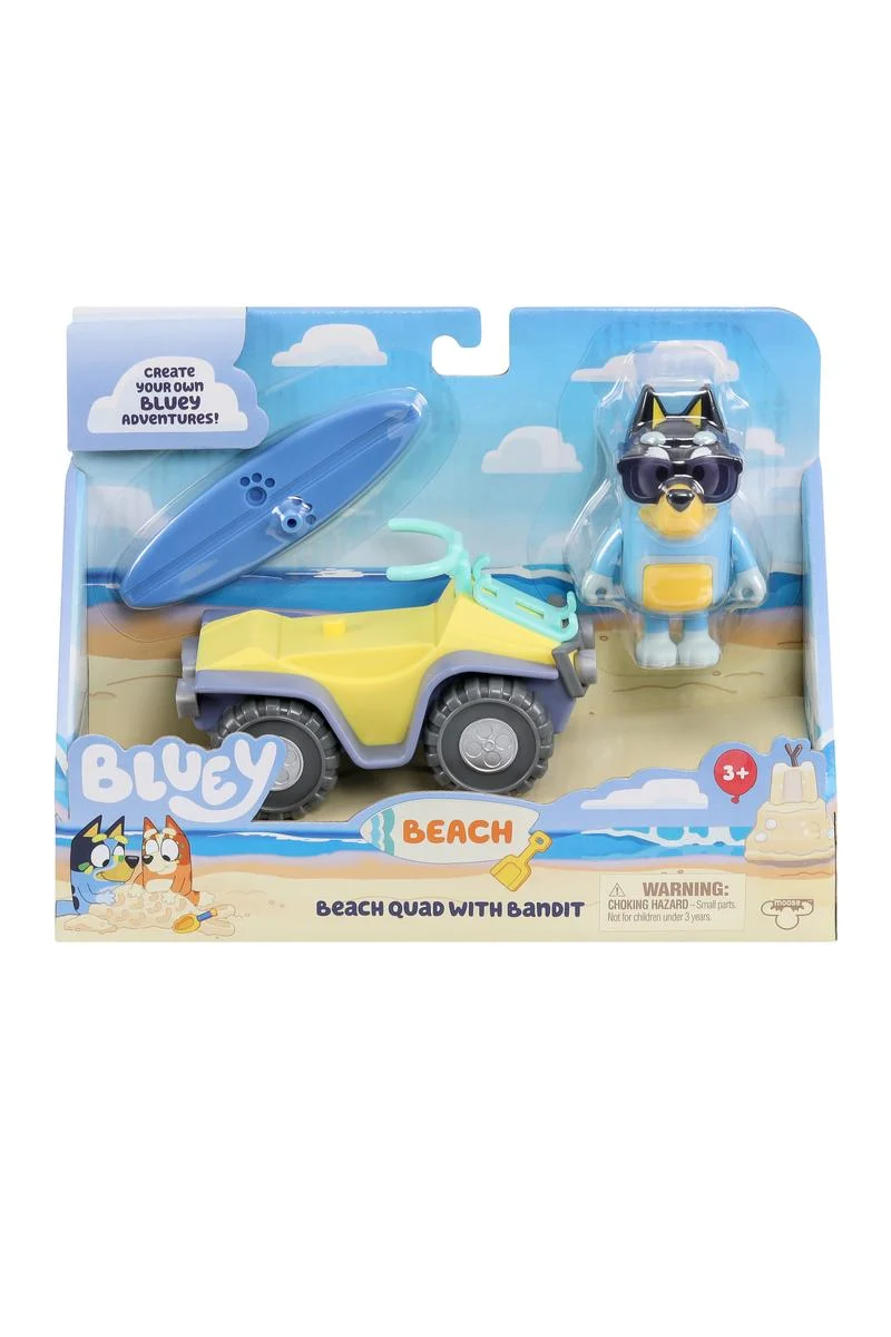 Bluey Series 9 Vehicles and Figures Assortment Play Set