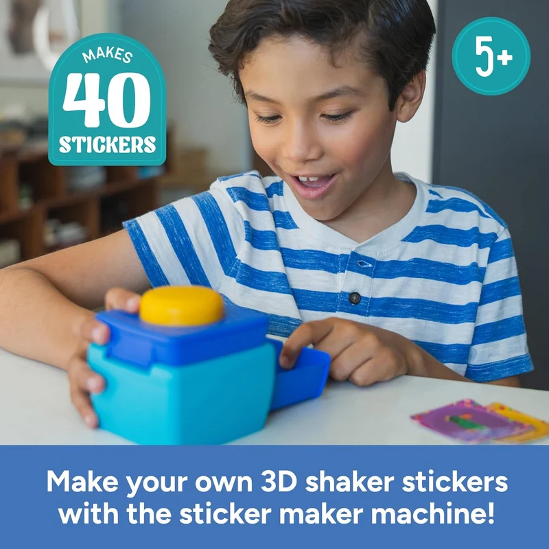 Educational Insights 3D Sticker Maker Machine DIY Shaker Craft Kit