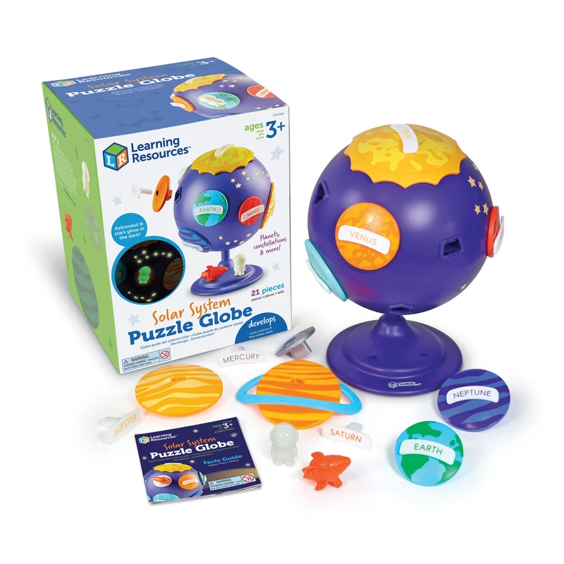 Solar System Puzzle Globe STEM Toy for Kids