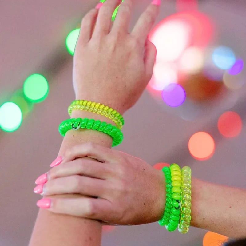 Teleties Large Hair Ties Pack of 3 Glow For It