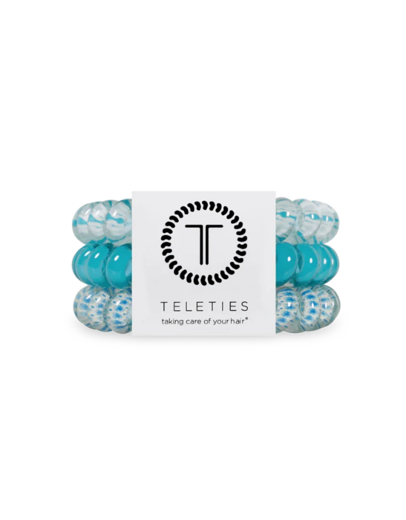 Teleties Soft Surf Large Hair Ties Pack of 3