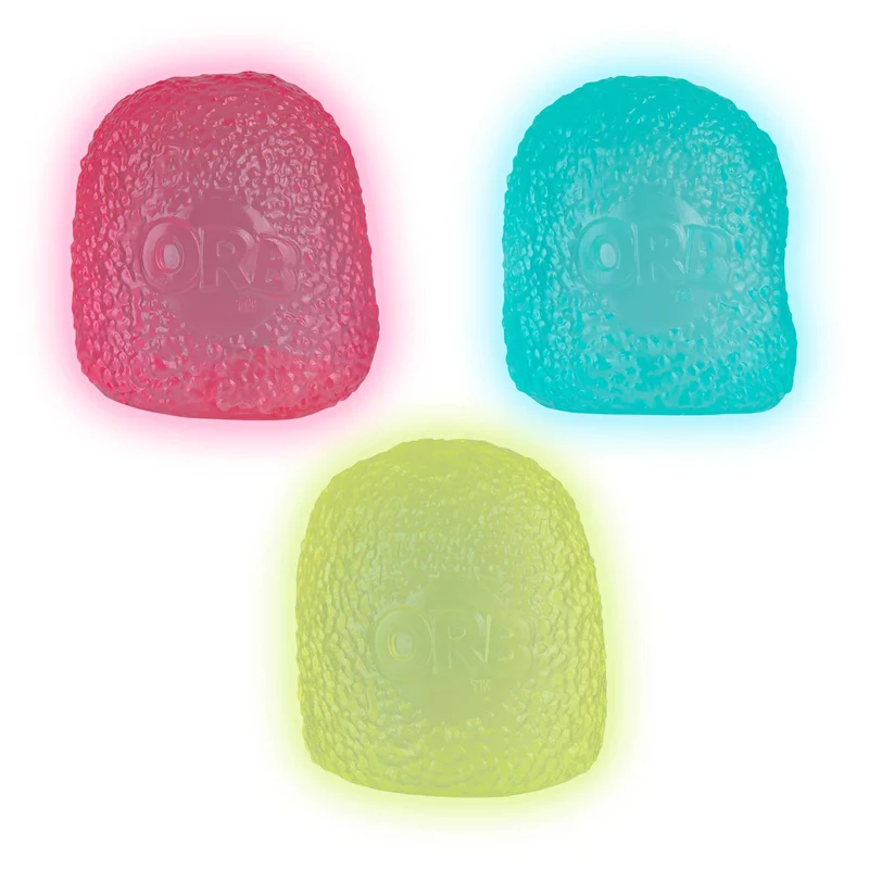 Orb Toys Glow in the Dark Gumdrops Sensory Squishy Toy