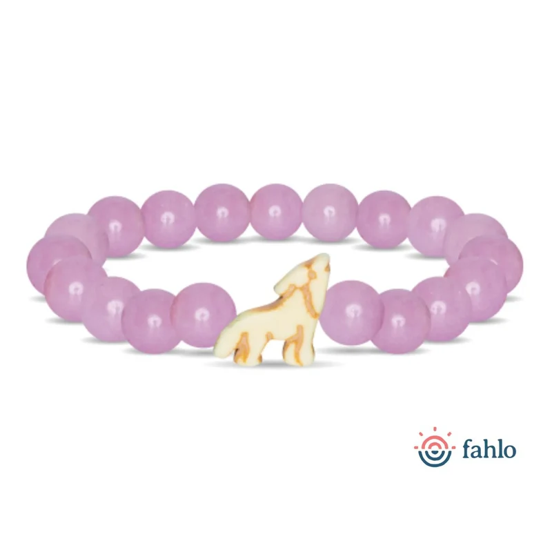 Fahlo Scout Wolf Glow in the Dark Wildlife Tracking Bracelet