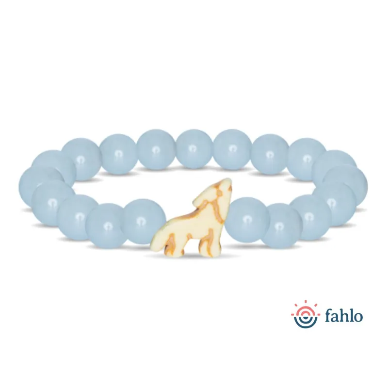 Fahlo The Scout Wolf Glow in the Dark Tracking Bracelet