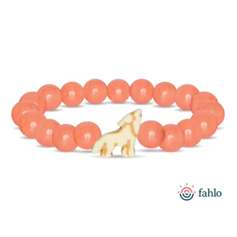 Fahlo The Scout Wolf Glow In The Dark Tracking Bracelet