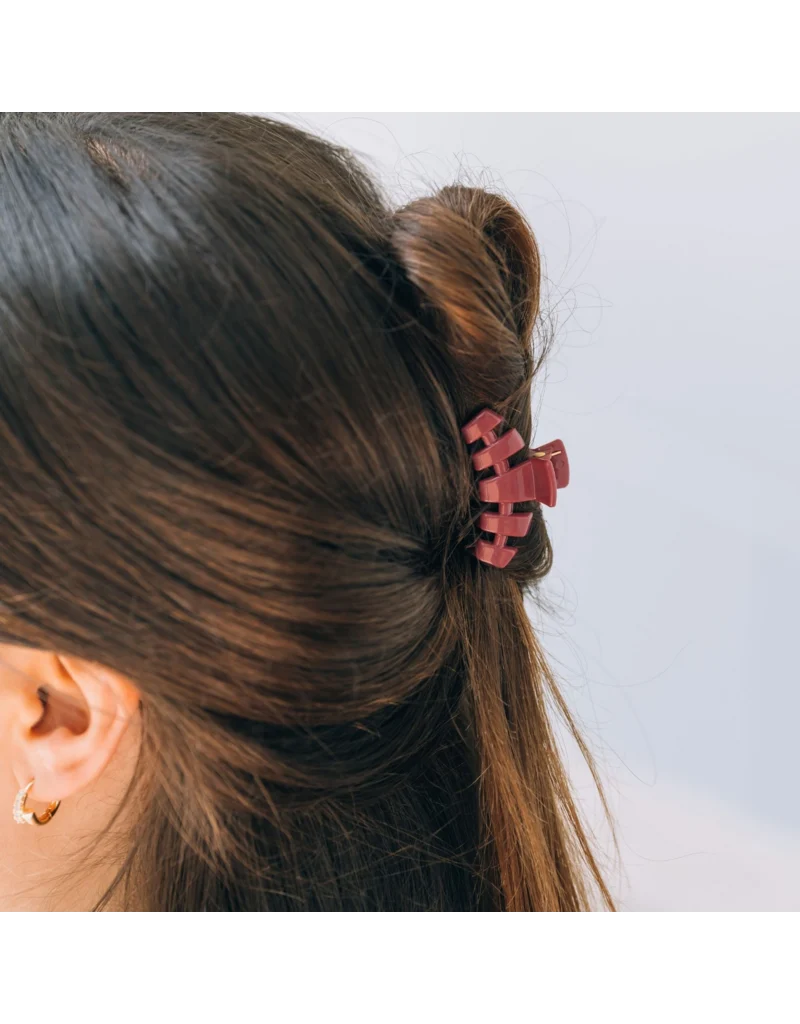 Teleties Classic Wild Side Tiny Hair Clip Animal Print Design