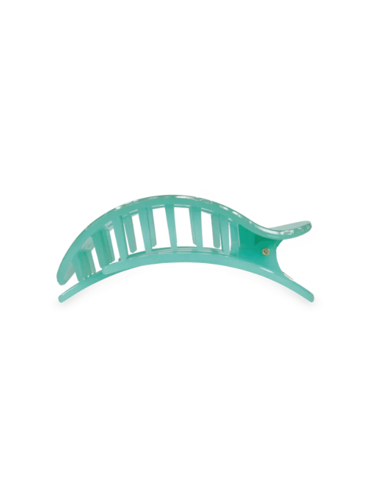 Teleties Spring Splash Medium Flat Round Hair Clip