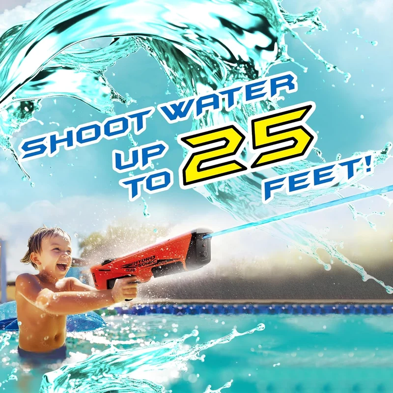 Wave Runner Hydrosonic Electric Water Gun Dual Mode Automatic Refill