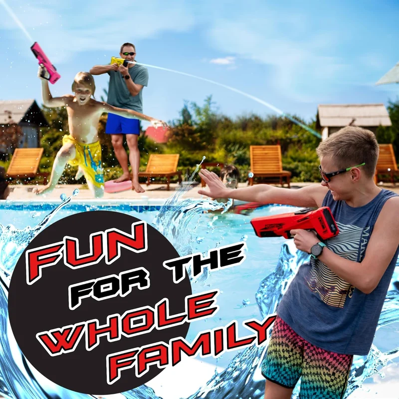 Wave Runner Hydrosonic Electric Water Gun Dual Mode Automatic Refill