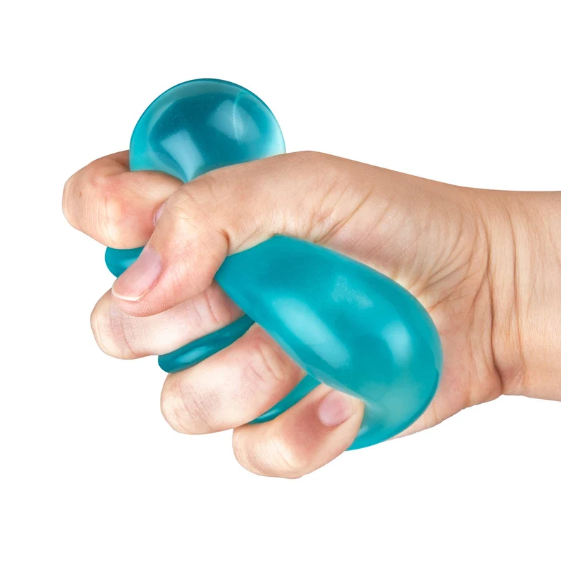 Orb Toys Cool Cubes Glow-in-the-Dark Slow-Rise Squishy Toy