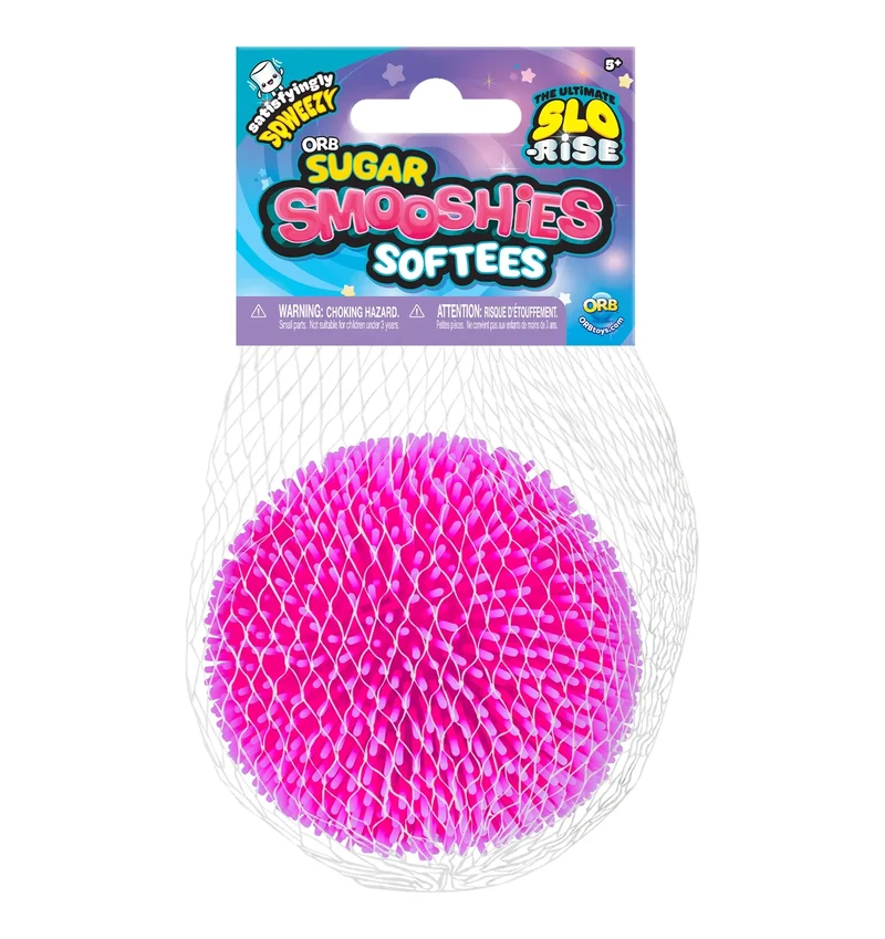 Orb Sugar Smooshies Softees Sensory Fidget Toy 3in