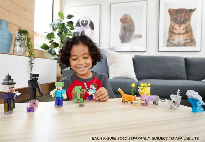 Minecraft Action Figures & Accessories Collection
