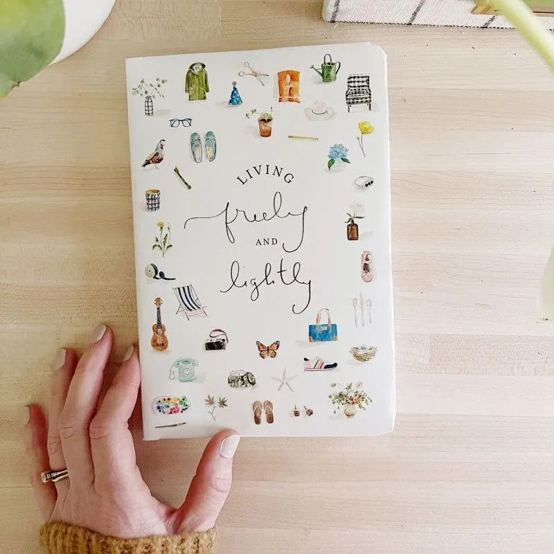 Living Freely and Lightly Watercolor Journal