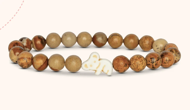 Koala Dune Bracelet for Koala Conservation Tracking with Elastic Fit