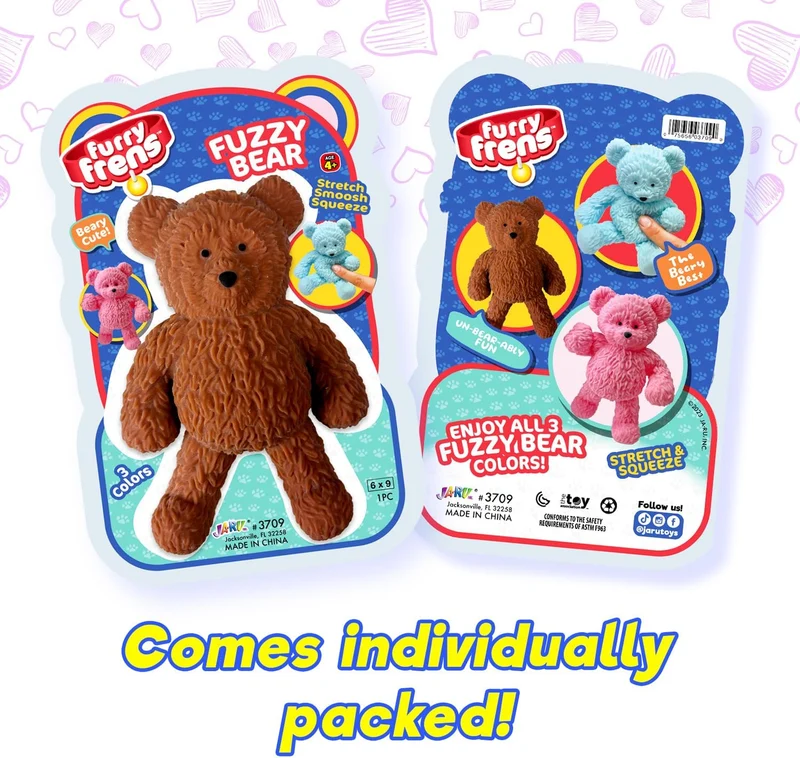 JA-RU Jumbo Squishy Gummy Bear Sensory Toy Stress Relief