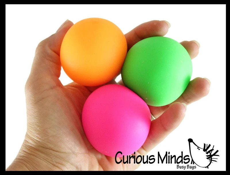 Single Medium Soft Doh Filled 1.75" Stress Ball - Squishy Gooey Squish