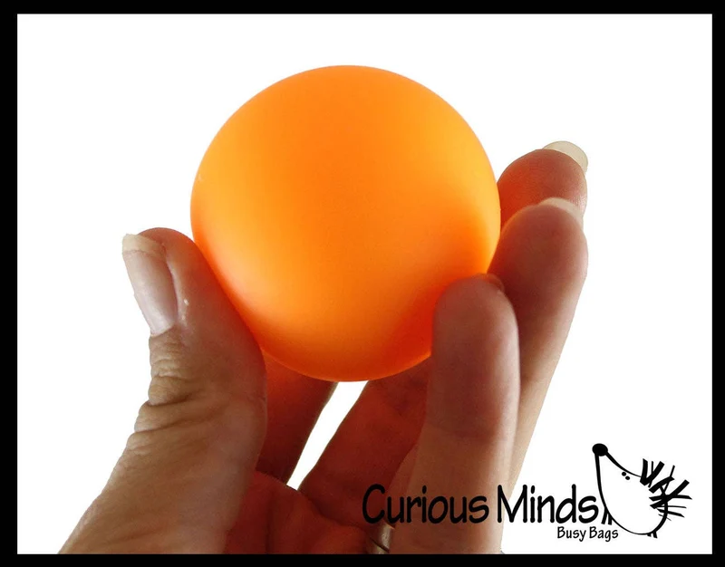 Single Medium Soft Doh Filled 1.75" Stress Ball - Squishy Gooey Squish